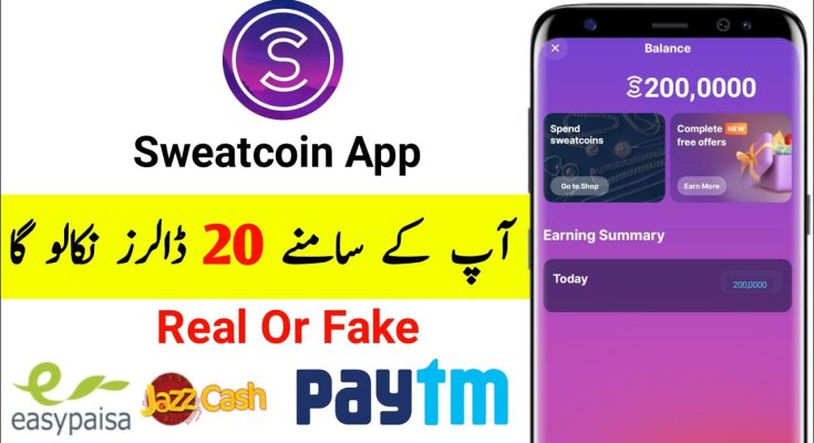 SweatCoin Earning App - Fast Money Making App - Affiliate Marketing Program
